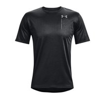 UNDER ARMOUR 安德玛 Vent Graphic 男子运动T恤 1365217-001 黑色 S