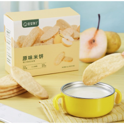 宝宝馋了婴儿原味米饼21g