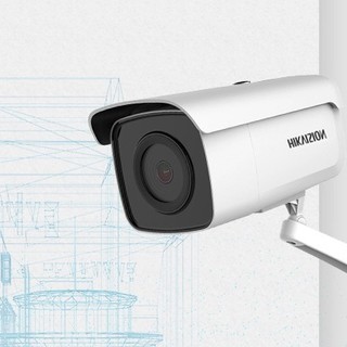 HIKVISION 海康威视 2CD3T86FWDV2-I3S 监控摄像头 焦距4mm 白色