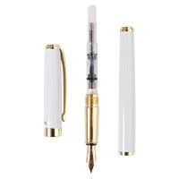 M&G 晨光 AFPY160510 白色明尖金属钢笔 单支装