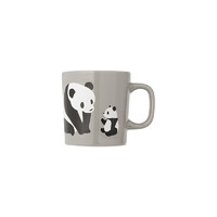 无印良品 MUJI 炻瓷马克杯/动物 亲子大熊猫