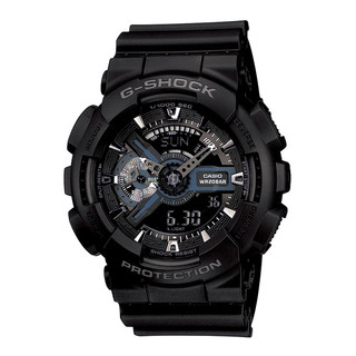 CASIO 卡西欧 G-SHOCK系列 51.2毫米石英腕表 GA-110-1B