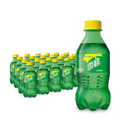 Sprite 雪碧 可口可乐（Coca-Cola）雪碧 Sprite柠檬味汽水碳酸饮料300ml*24瓶 整箱装