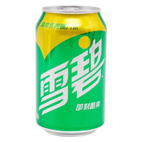 Sprite 雪碧 汽水 清爽柠檬味 330ml*24罐