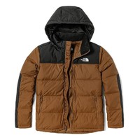 THE NORTH FACE 北面 男子户外羽绒服 NF0A4U82-0M2 棕色 L