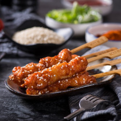 dajiang 大江食品 大江 芝麻肉串400g