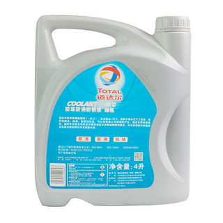 TotalEnergies 道达尔能源 汽车防冻液 -35℃ 绿色 4L