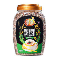 维维燕麦片中秋送礼冲饮谷物营养早餐多元膳食纤维 即食高纤黑麦900g桶