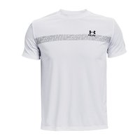 UNDER ARMOUR 安德玛 Speed Stride Graphic 男子运动T恤 1361480-100 白色 M
