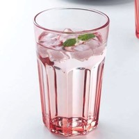 IKEA 宜家 POKAL博克尔 玻璃杯 350ml 粉红色