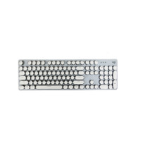 logitech 罗技 K845 104键 有线机械键盘 白色 国产茶轴 单光