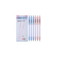 M&G 晨光 裸色控系列 AGP83001 按动中性笔 混色蓝芯 0.35mm 12支装