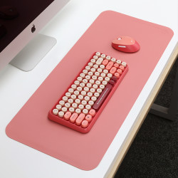 镭拓鼠标垫_rantopad 镭拓 s5 鼠标垫超大皮质皮革防水桌垫 笔记本