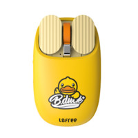 LOFREE洛斐 MAUS薯片蓝牙鼠标可充电无线双模（笔记本台式电脑 家用办公） 小黄鸭鼠标