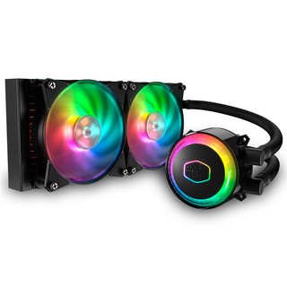 COOLERMASTER 酷冷至尊 冰神G240 RGB 240mm 一体式水冷散热器