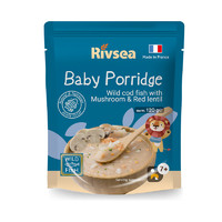 Rivsea 禾泱泱 宝宝粥 法版 鳕鱼蘑菇玉米味 120g