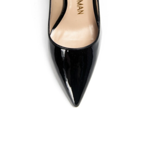STUART WEITZMAN 斯图尔特·韦茨曼 LEIGH 95系列 女士羊皮革高跟鞋 WE0904196D-BLK 黑色 38