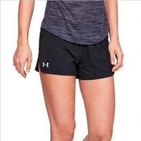 UNDER ARMOUR 安德玛 Launch SW 女子运动短裤 1342837-001 黑色 M