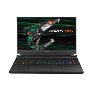 GIGABYTE 技嘉 Aorus 15G 十代酷睿版 15.6英寸 游戏本 黑色 (酷睿i7-10870H、RTX 3070 Max-Q 8G、32GB、512GB SSD、1080P、IPS、240Hz）