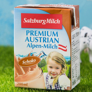 SalzburgMilch 萨尔茨堡 牛奶 巧克力味 200ml*24盒