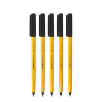 Schneider 施耐德 505F 拔帽圆珠笔 黑色 0.5mm 10支装