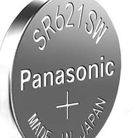 Panasonic 松下 SR621SW 氧化银纽扣电池 1.55V