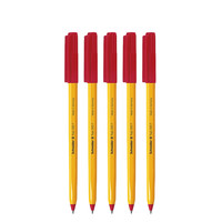 Schneider 施耐德 505F 拔帽圆珠笔 红色 0.5mm 50支装