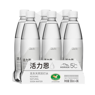 HORIEN5°C 5°C活力恩 克东天然苏打水 500ml*6瓶