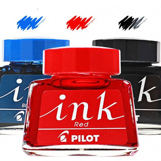 PILOT 百乐 INK-30-B 非碳素钢笔墨水 黑色 30ml