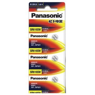 Panasonic 松下 SR616SW 纽扣电池 1.5V 1粒装