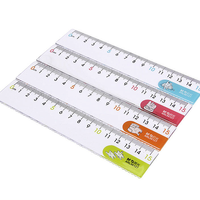 M&G 晨光 96127 透明直尺 15cm 2把装