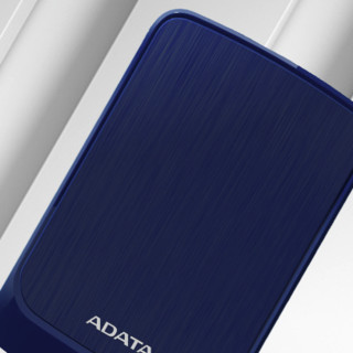 ADATA 威刚 HV320 2.5英寸Micro-B便携移动机械硬盘 1TB USB3.0 商务蓝