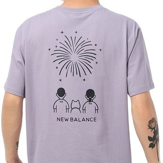 new balance Noritake联名款 中性运动T恤 AMT12391