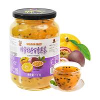 hanjin 韩今 蜜炼茶组合装 2口味 1kg*2瓶（蜂蜜柚子百香果茶1kg+蜂蜜柚子茶1kg）