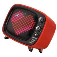 DIVOOM 点音 Tivoo 2.0声道 户外 带屏智能蓝牙音箱 红色