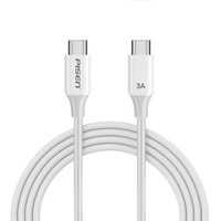 PISEN 品胜 双Type-C 3A 60W 数据线 TPE 1m 白色