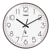 TIMESS P30A-4 电波钟 咖啡色 12寸