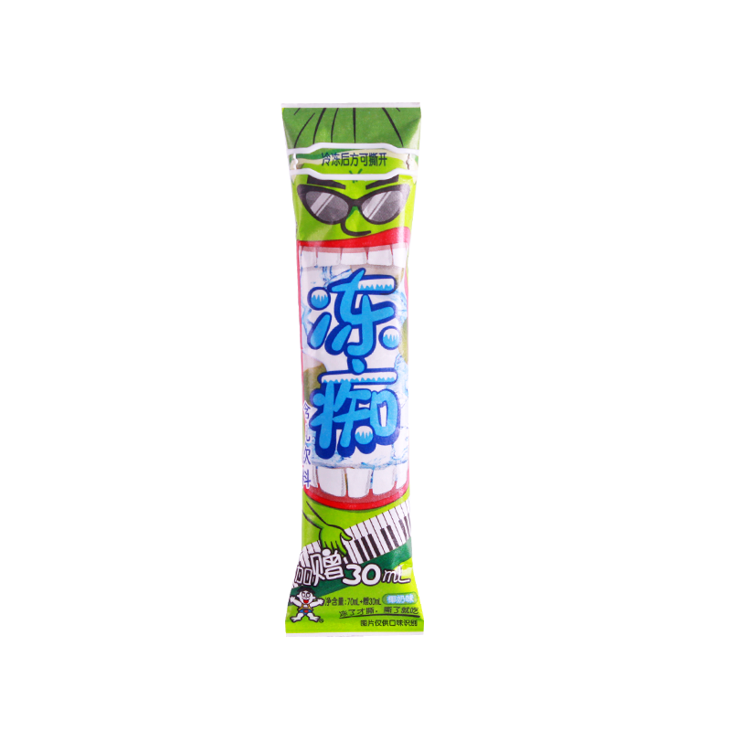 Want Want 旺旺 冻痴 冰淇淋组合装 2口味 85ml*8袋（香草味85ml*4袋+椰奶味85ml*4袋）