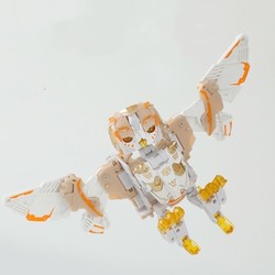52TOYS BEASTBOX 猛兽匣系列白噪音 猫头鹰变形玩具机甲