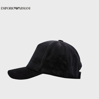 阿玛尼EMPORIO ARMANI奢侈品21秋冬EA女士棒球帽 637072-1A501 BLACK-00020黑色 U