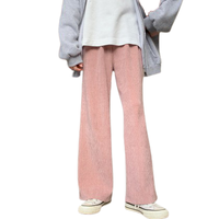 TONLION 唐狮 女士休闲长裤 626420093048 皮粉 L