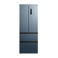Midea 美的 432升法式多门四开门冰箱 家用双变频一级能效智能电冰箱 三档变温BCD-432WFPZM(E)