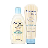 Aveeno 艾惟诺 儿童洗发水沐浴露二合一+面霜