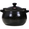 BANGQI CERAMIC 帮企陶瓷 砂锅(22.5cm、6L、陶瓷、黑色)