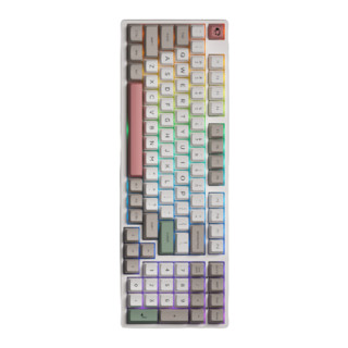 Akko 艾酷 3098B 98键 2.4G蓝牙 多模无线机械键盘 9009 CS魅力紫轴 RGB