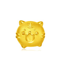 CHOW TAI FOOK 周大福 虎年生肖系列 R28836 老虎足金转运珠 0.66g