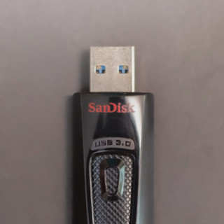 SanDisk 闪迪 至尊高速系列 CZ48 USB 3.0 U盘 黑色 128GB USB+精美挂绳