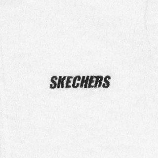 SKECHERS 斯凯奇 L320K160 儿童针织连帽外套 亮白色 110cm