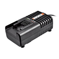 WORX 威克士 WA3860 锂电电池充电器 50W 黑色