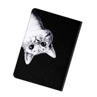 Cuulrite 酷系 iPad 2021款 仿皮平板电脑保护壳 黑猫